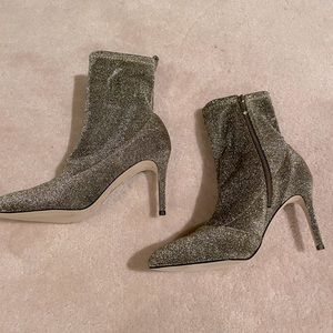 Brand New Sam Edelman Sparkle Sock Boots